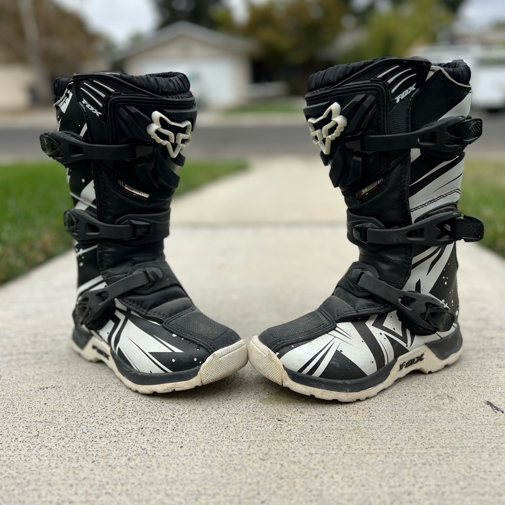 Fox Motocross Boot- Comp 5- Youth 3
